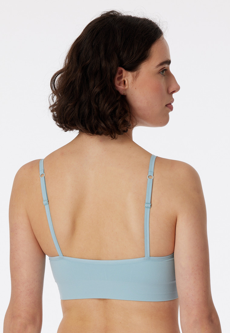 Bustier seamless herausnehmbare Pads bluebird - Casual Seamless