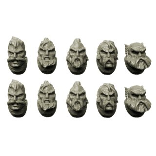 Space Knights Wolves Heads