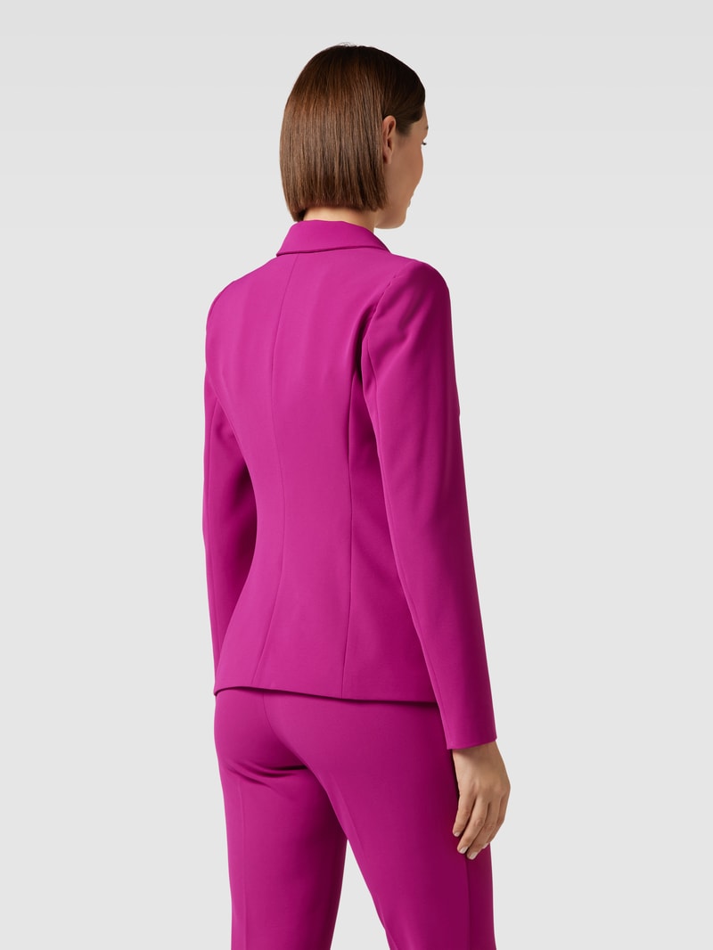 Blazer mit Reverskragen in violett