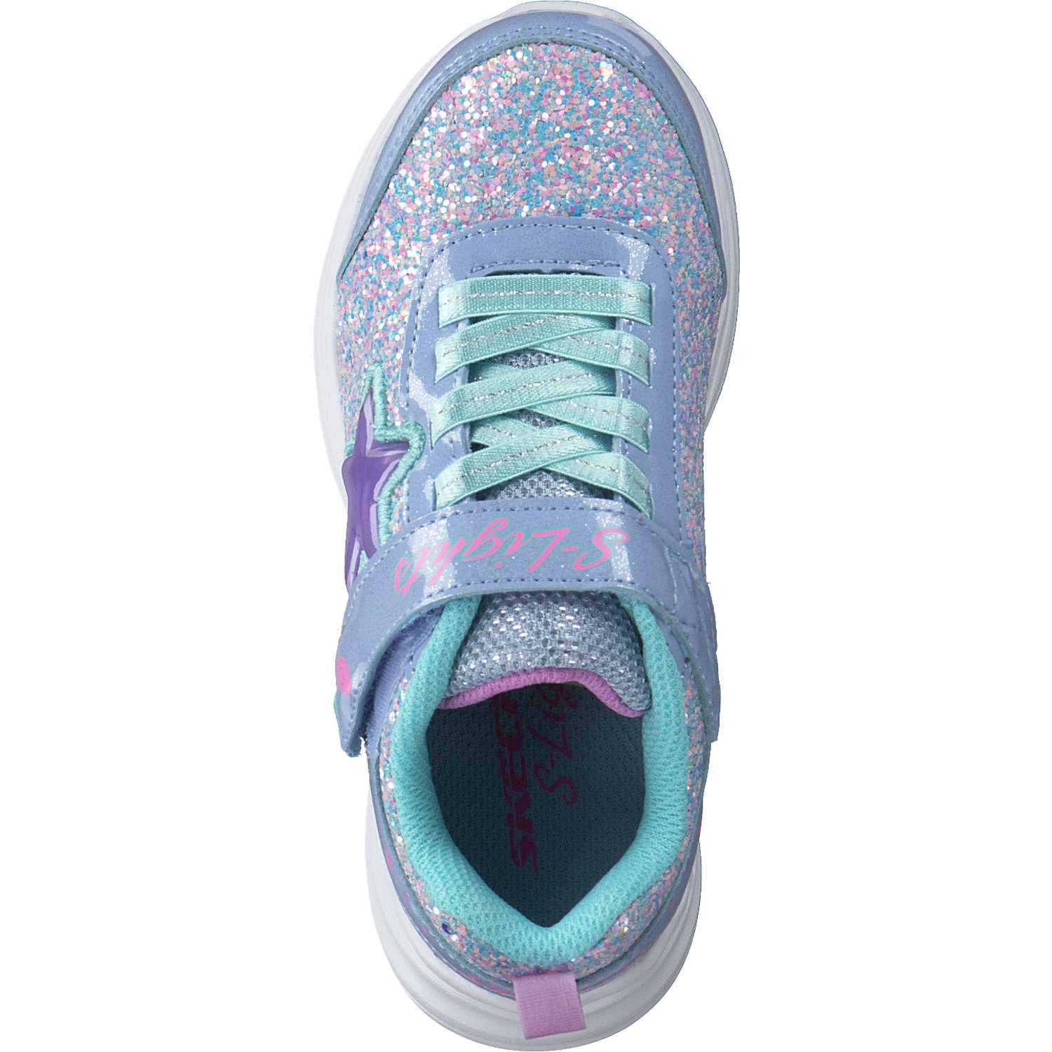 Skechers 302310L, Sneakers Low, Kinder, Lavender/Aqua