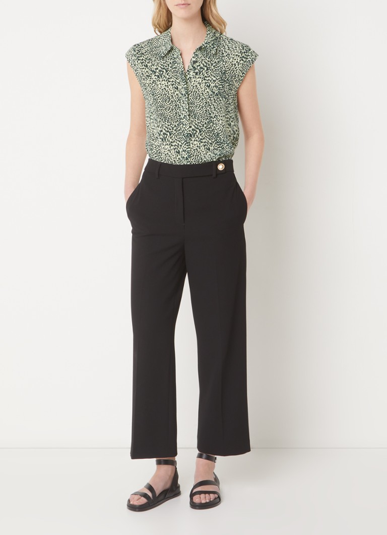 Ärmelloses Top von Whistles Diagonal mit Leopardenmuster