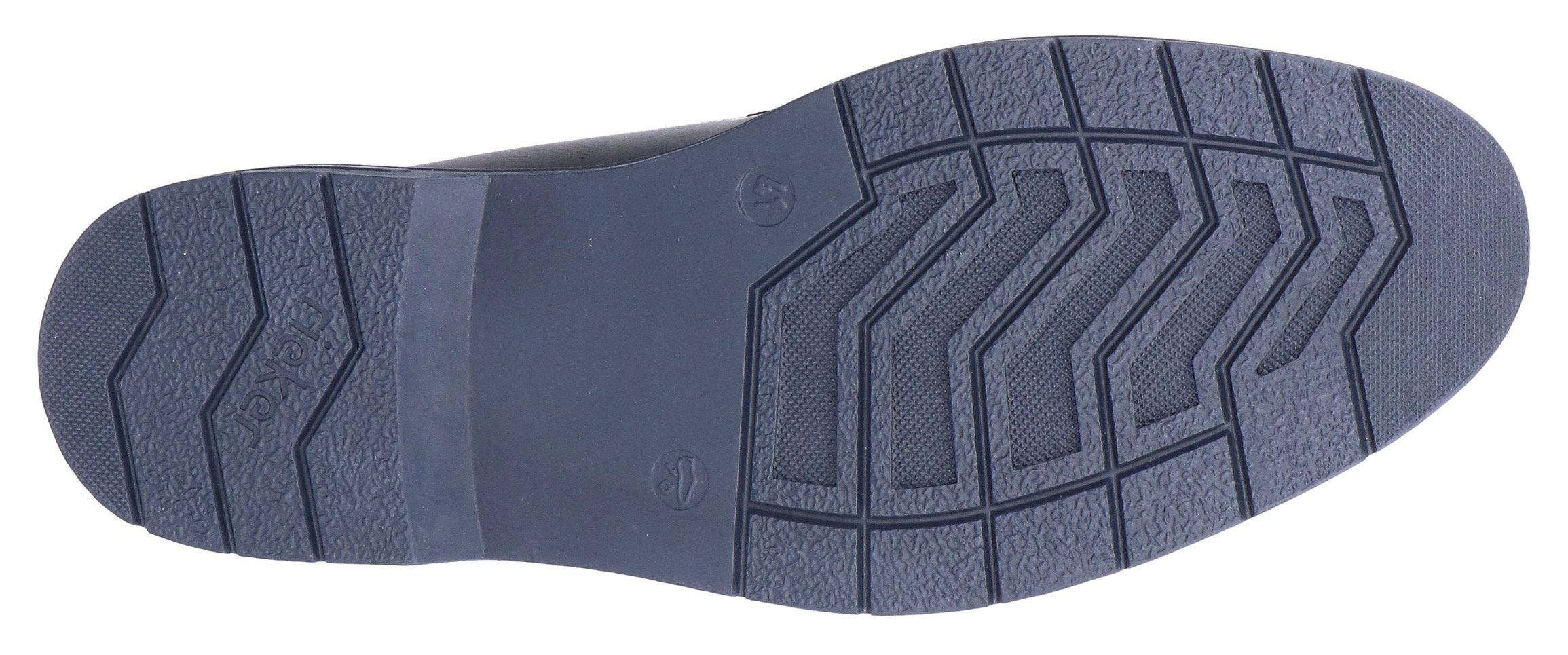 Rieker Schnürstiefelette mit gemustertem Innenfutter
