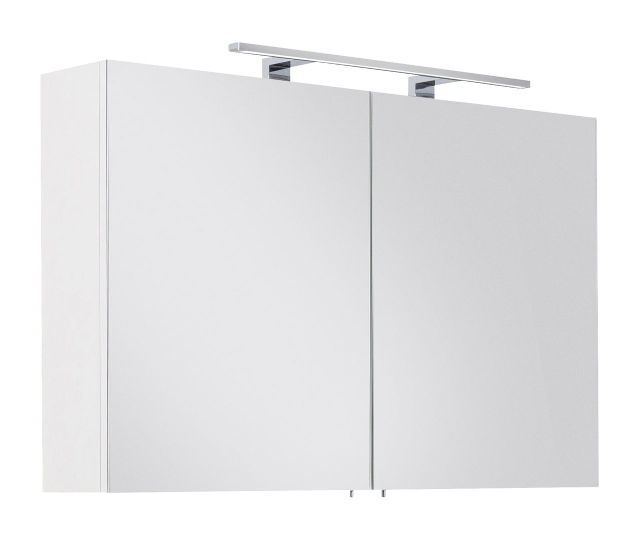 Posseik Spiegelschrank VIVA 100 weiss inkl. LED-Lampe EEK: F