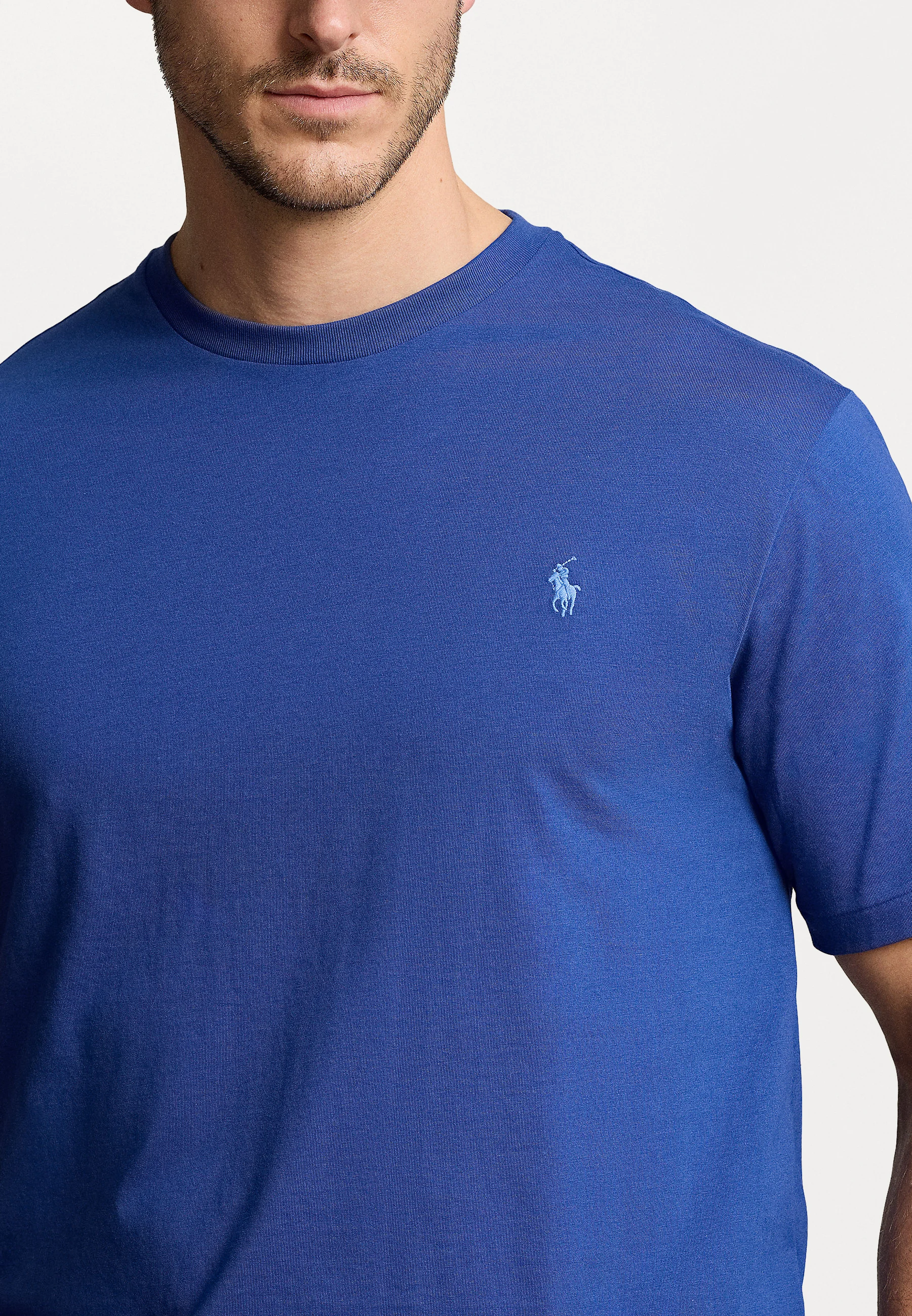 Camiseta de cuello redondo de punto Polo Ralph Lauren Big & Tall - Camiseta básica