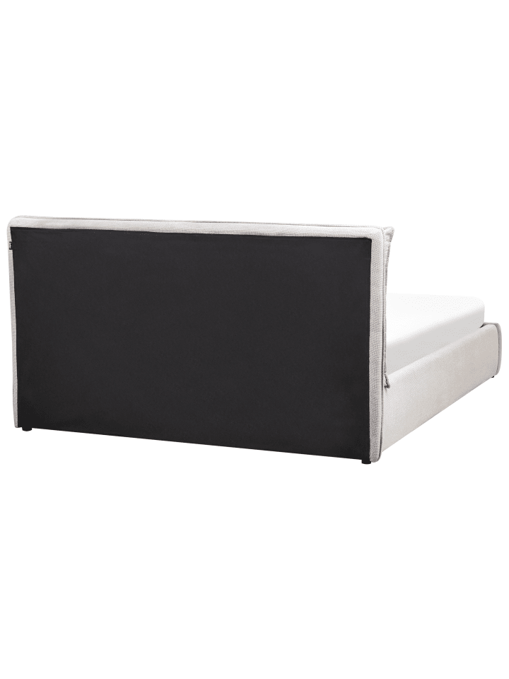 Beliani Doppelbett BAJONNA in Grau - (W) 184 x (H) 102 x (L) 235 cm günstig kaufen onesize