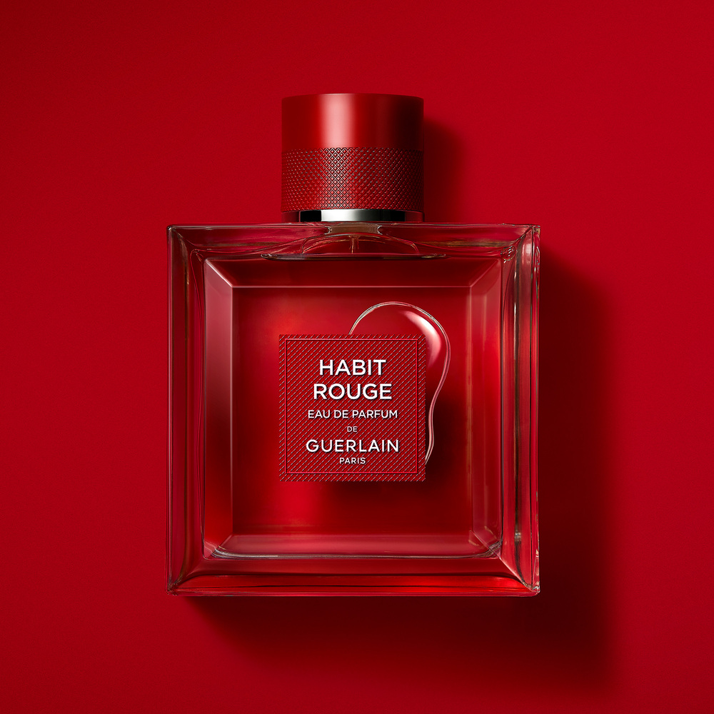Guerlain HABIT ROUGE Coffret Eau de Toilette, Gel Douche