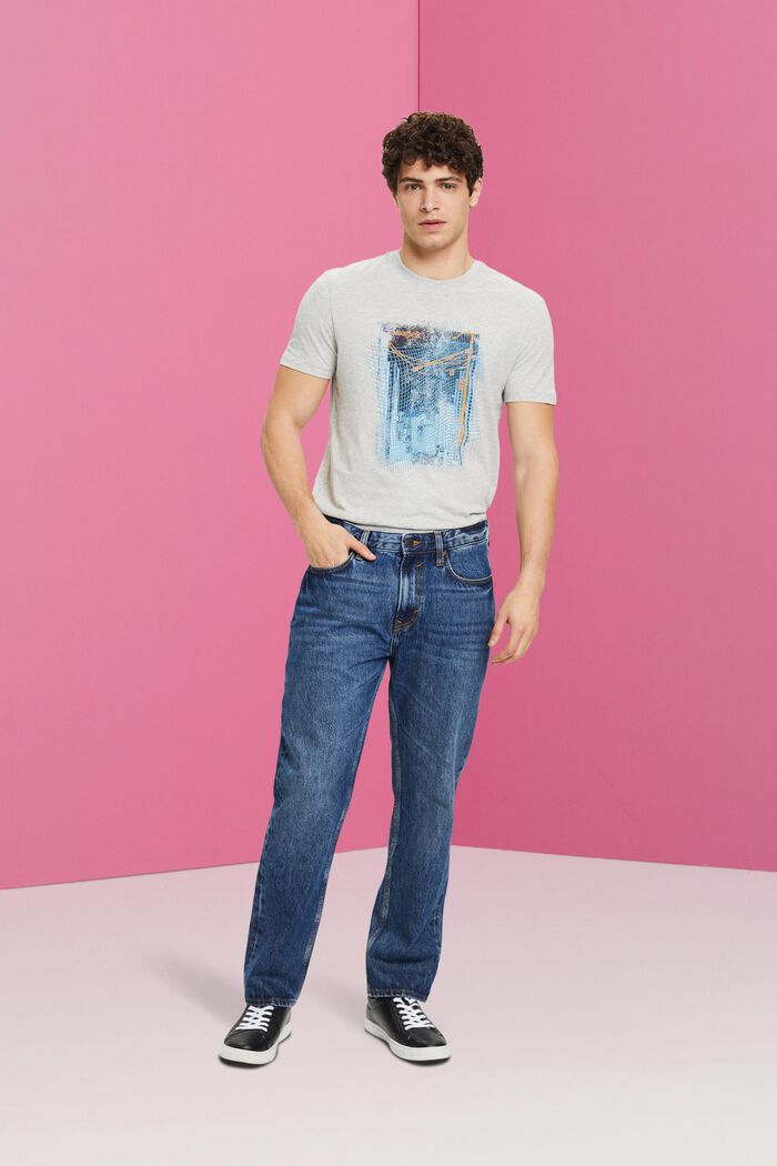 Print-T-Shirt aus nachhaltiger Baumwolle