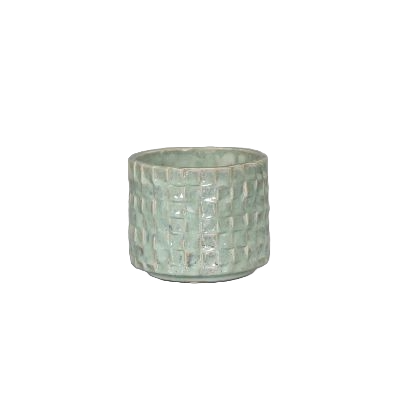Keramik Vase Green 12 cm