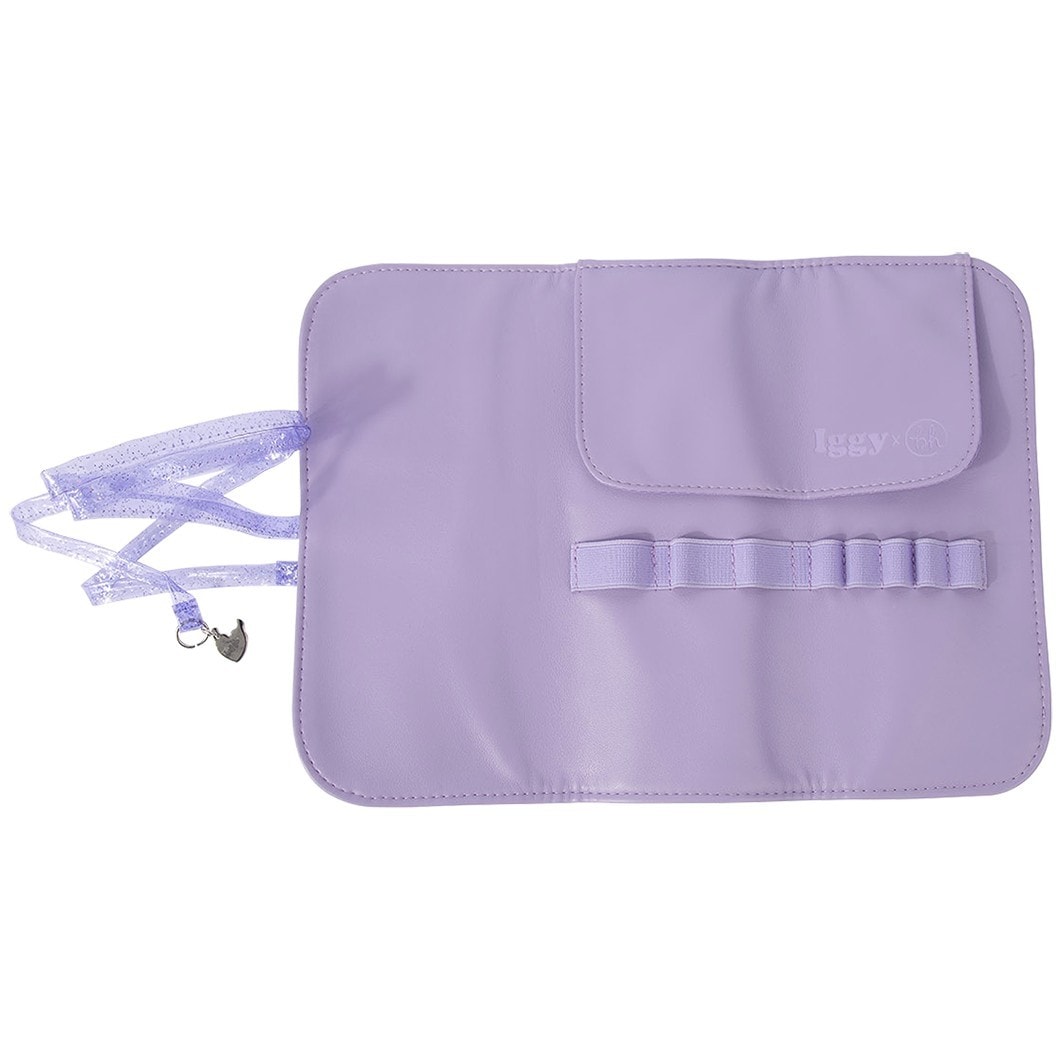 The Total Package - 8 Piece Face & Eye Brush Set with Wrap