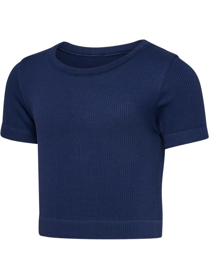 Hummel Hummel T-Shirt Hmljr Seamless Mädchen in BLACK IRIS günstig kaufen