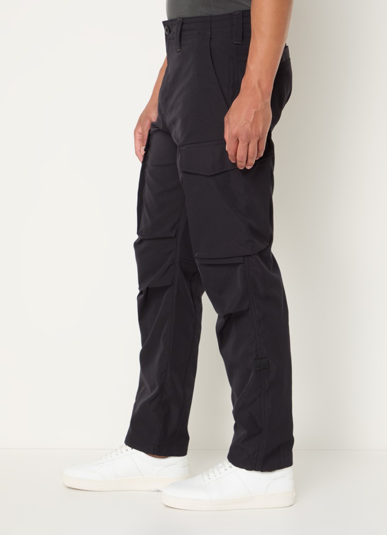 Pantaloni cargo cu croială dreaptă și buzunare cu clapă G-Star RAW