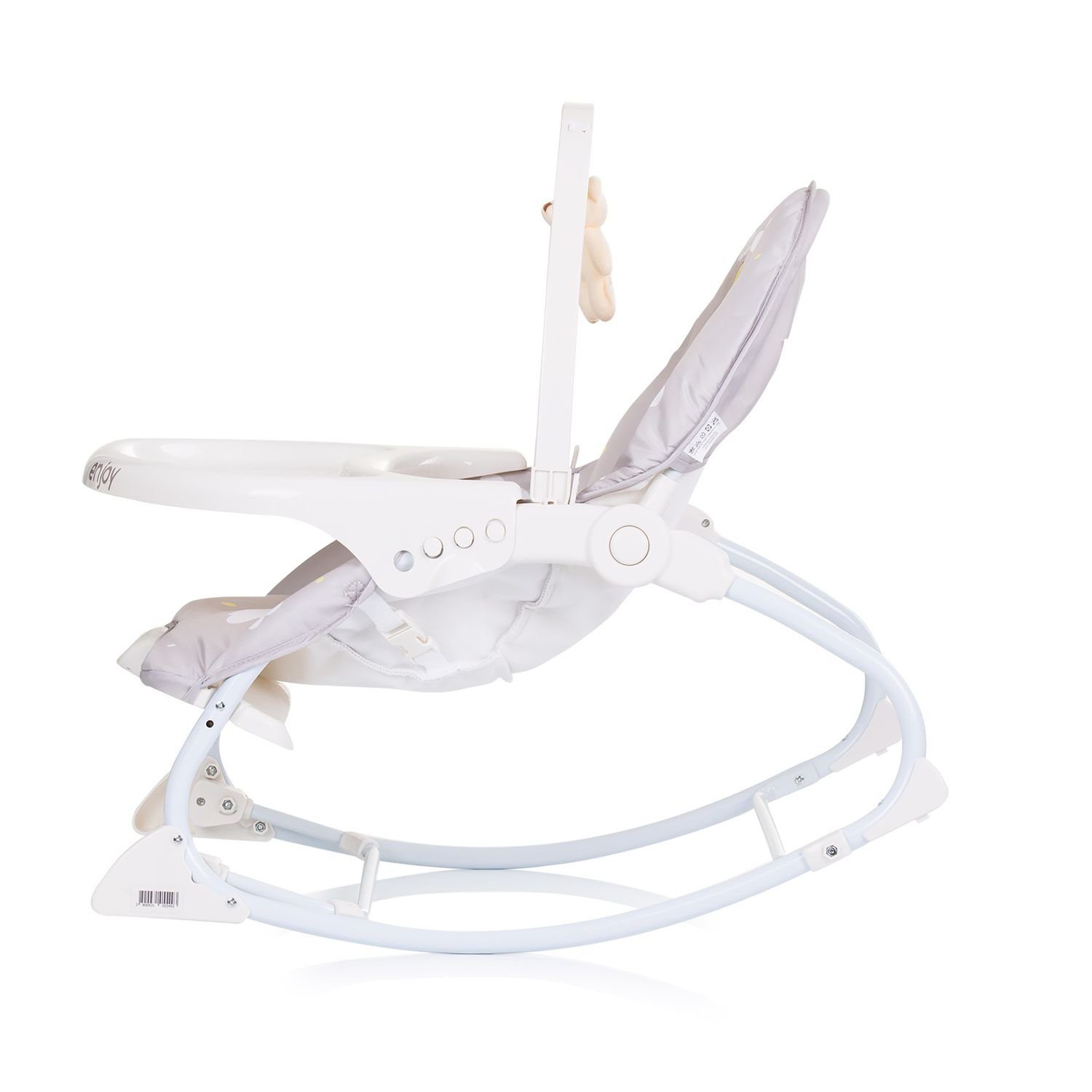 Chipolino Babywippe Babywippe Enjoy, Stuhl, Schaukelfunktion, Musikfunktion, Spielbogen