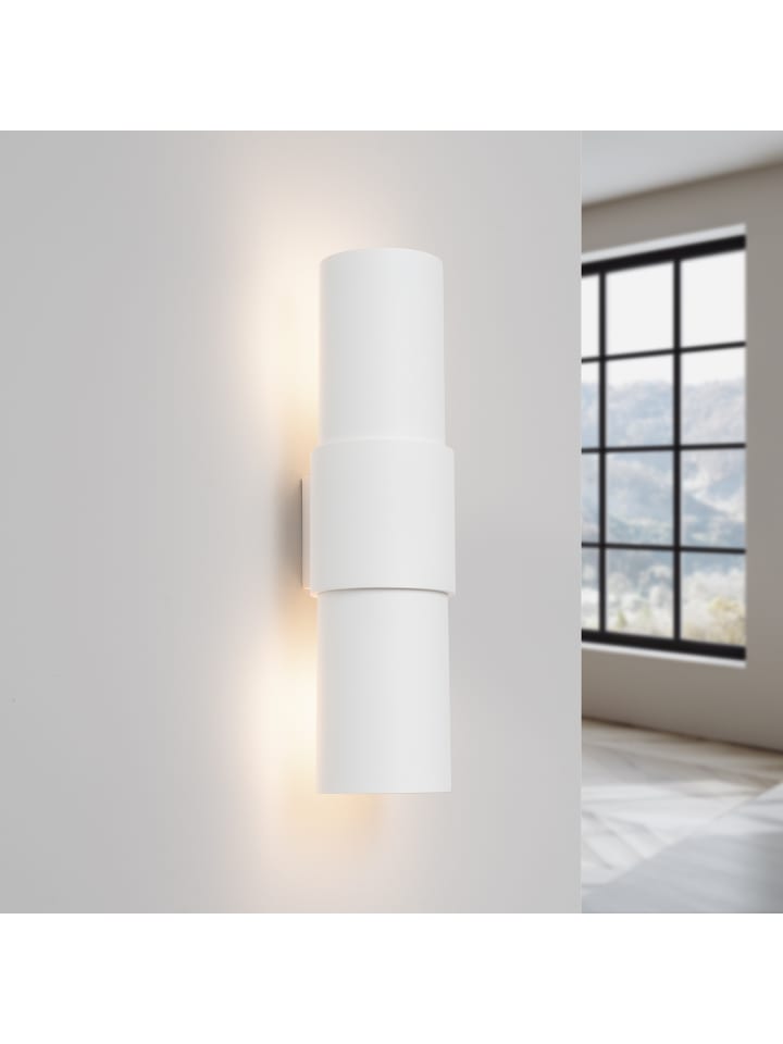 Nice Lamps Wandlampe AUREA 2 weiß H 37 cm günstig kaufen onesize