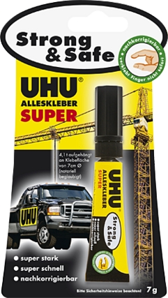 UHU Alleskleber Super Strong & Safe 7 g - ATU