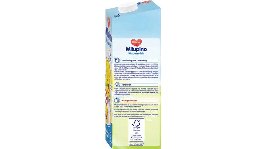 Milupa Milupino Kindermilch 1 l