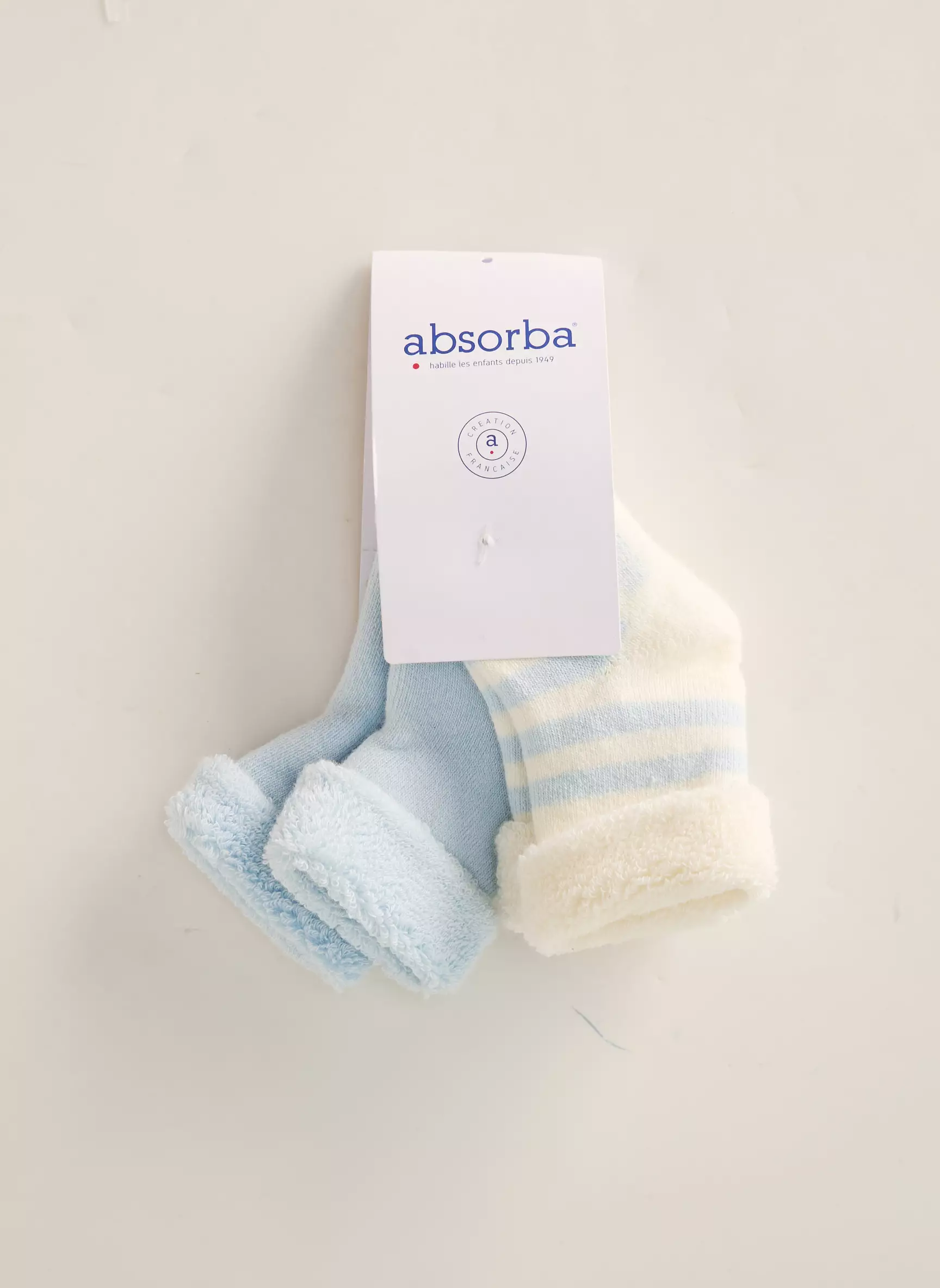Absorba Chaussette Enfant couleur bleu