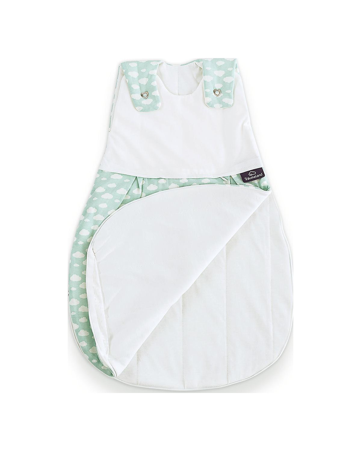 Außenschlafsack LIEBMICH Wolke mint - TOG 2,5, Gr. 68/74