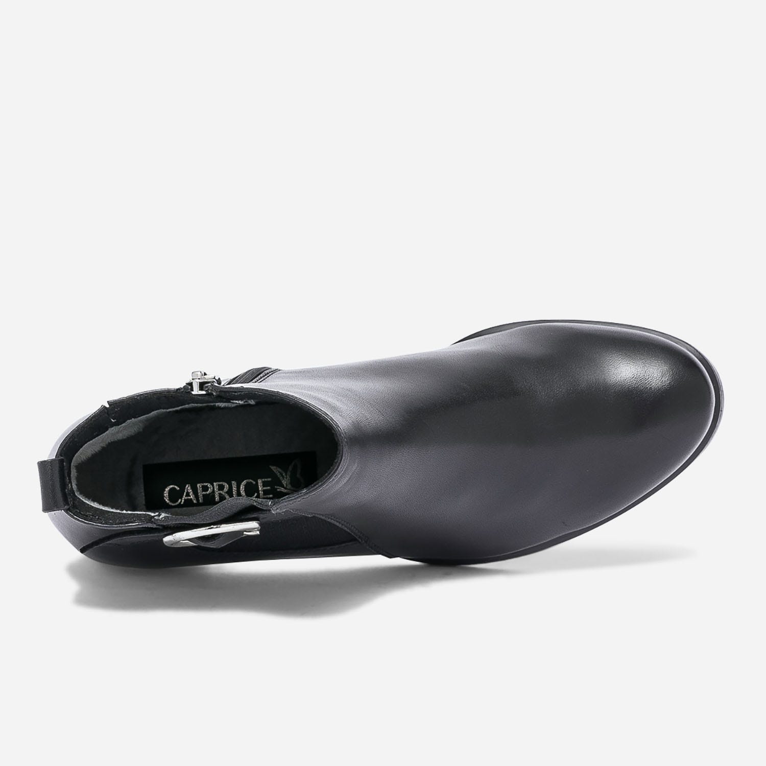Boots CAPRICE noir en cuir