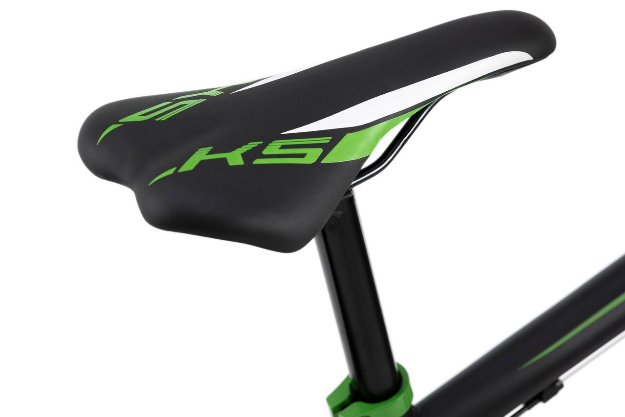 KS Cycling Mountainbike Hardtail 27,5'' Plus Xceed Schwarz-Grün RH 46 cm
