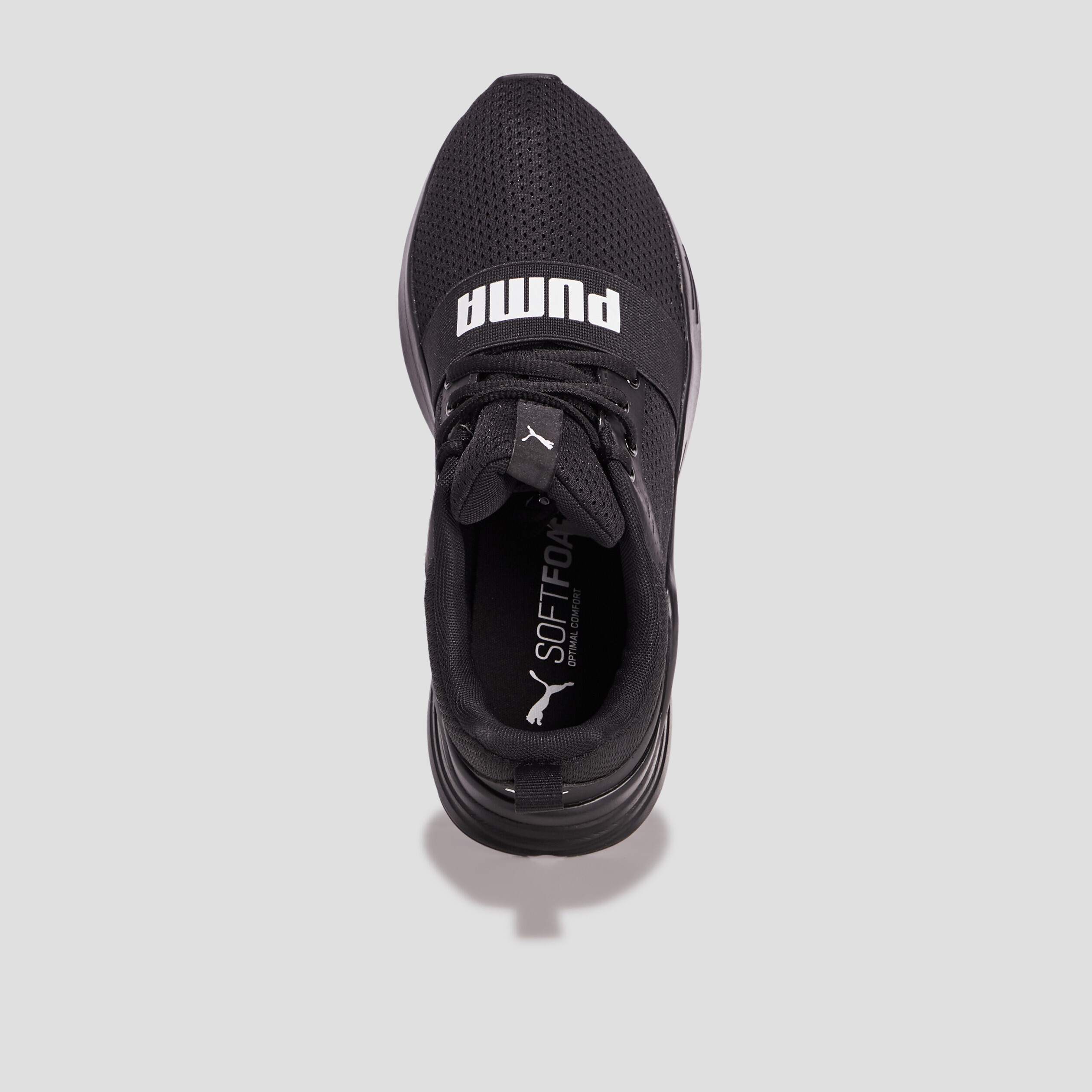 Runnings à lacets Puma Wired noir garçon | La Halle