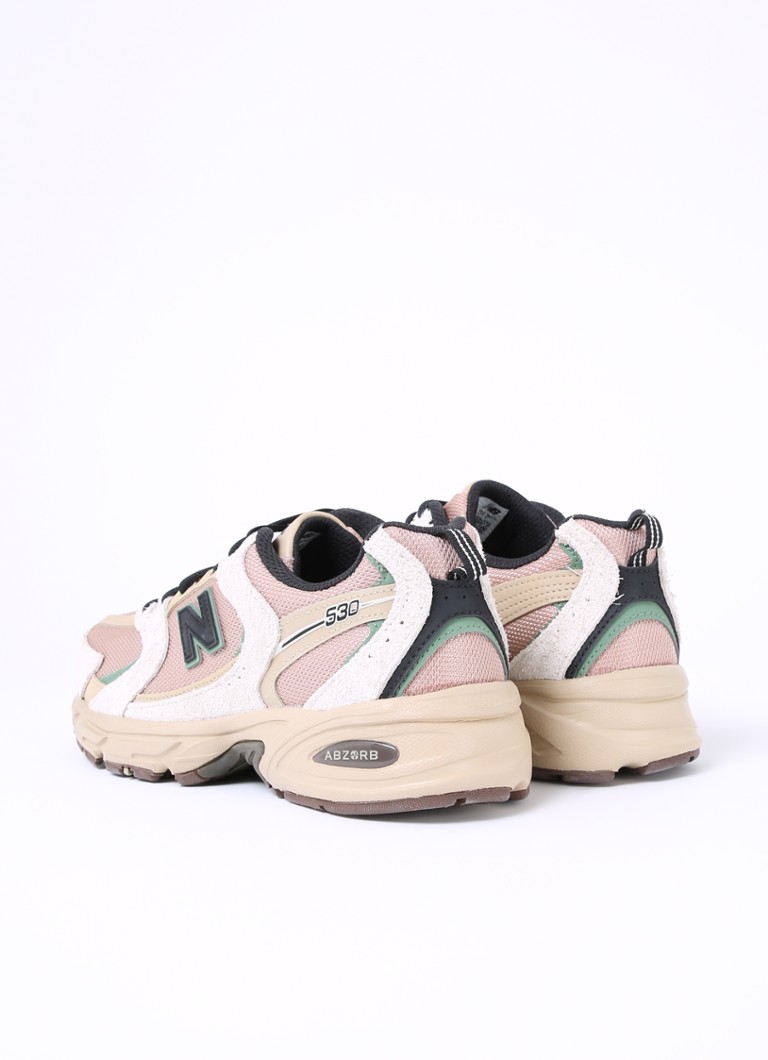 Buty sportowe New Balance 530 z siateczki ze detalami zamszowymi