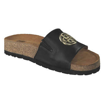Bugatti Bolli Pantolette in schwarz