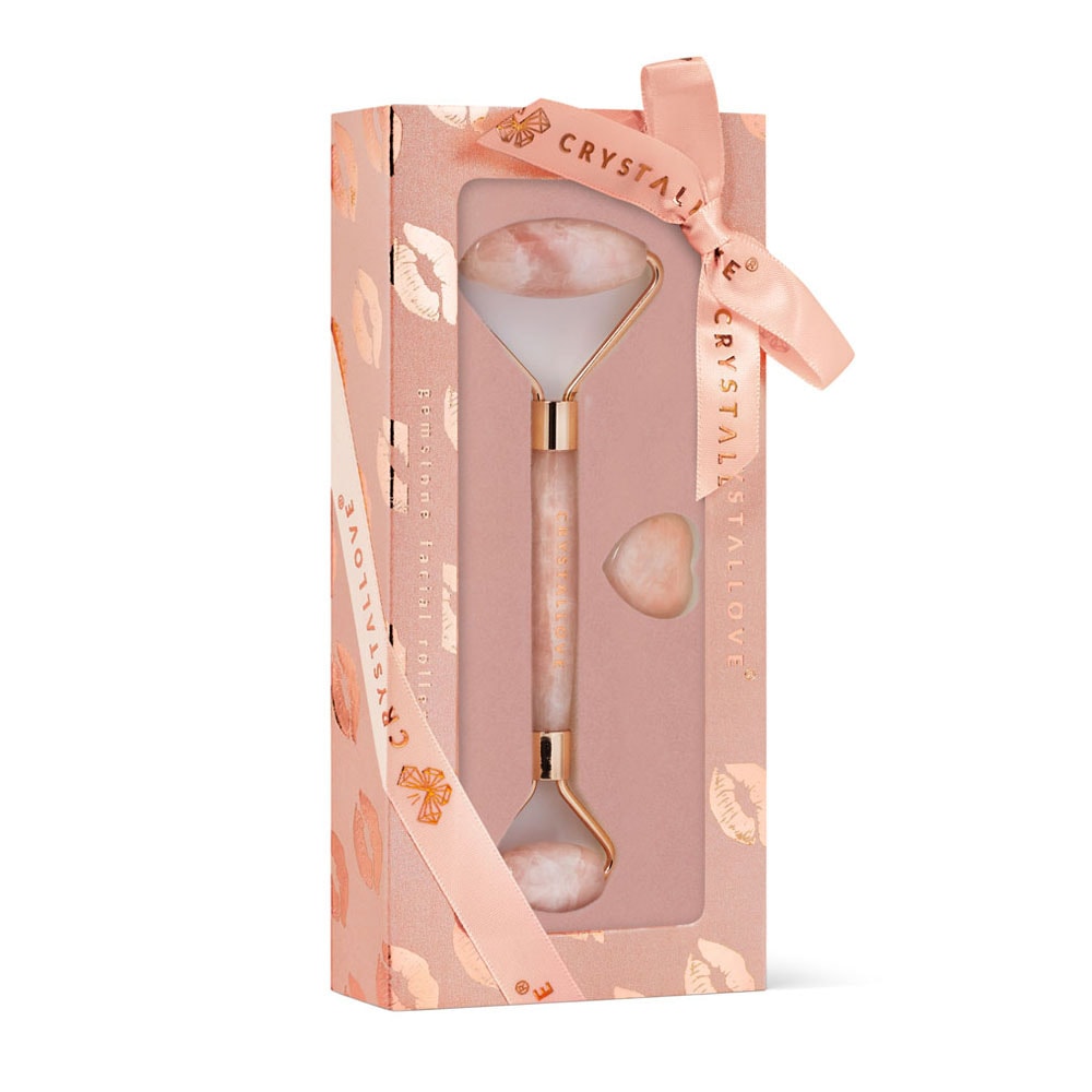 crystallove CRYSTALLOVE Rose quartz roller SELFLOVEset Skin care