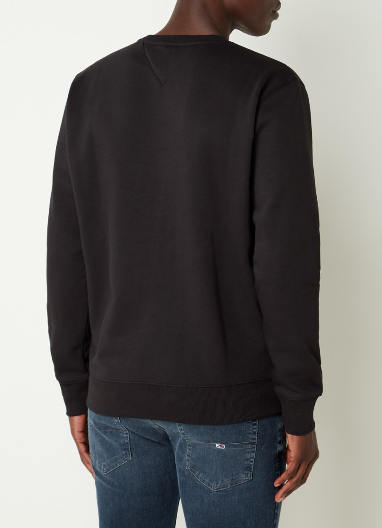 Tommy Hilfiger crew neck sweater with logo embroidery