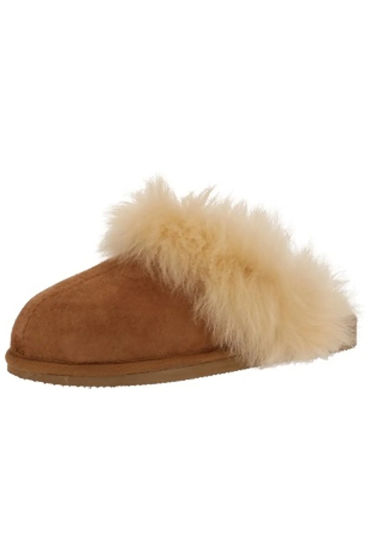 shepherd  Hausschuh - Braun - Flacher Absatz