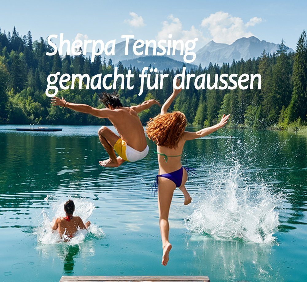Sherpa Tensing Sonnenschutzcreme 2x175ml Für Kinder SPF 50, 2-tlg., Wasserfest, UVA/UVB Filtersystem, Spendet Feuchtigkeit, Vegan