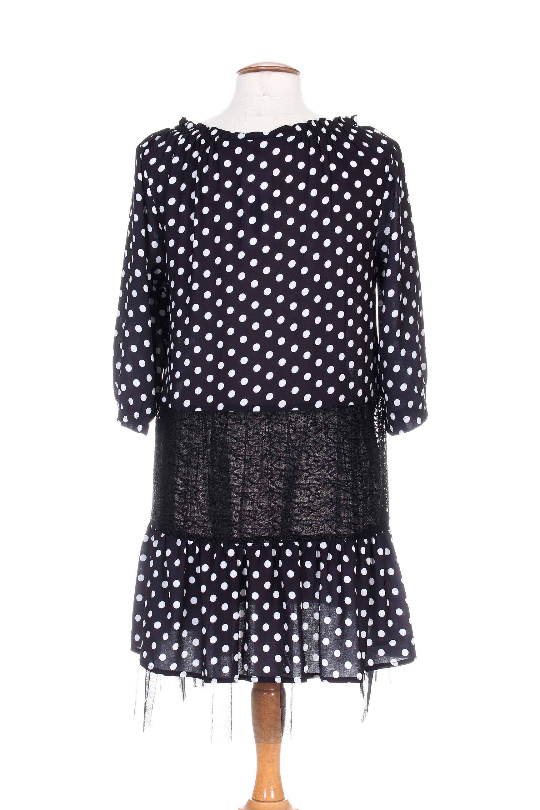 G Oze Tuniquemanchelongue Femme couleur noir