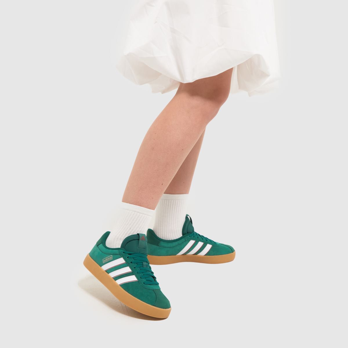 adidas – VL Court 3.0 – Mörkgröna träningsskor