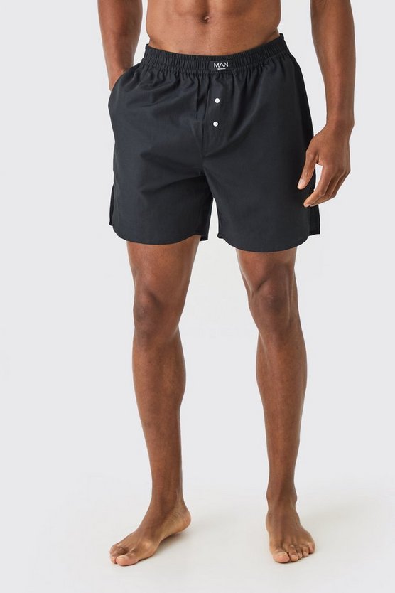 3er-Pack gewebte Boxershorts