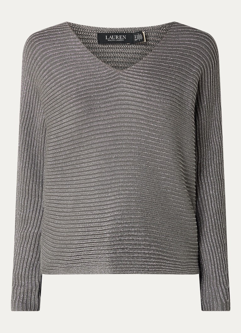 Maglione a coste Ralph Lauren con inserti in lurex