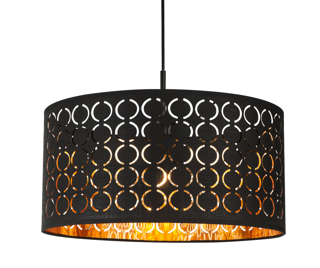 Globo Lighting - HARALD - Hängeleuchte Metall schwarz, 1x E27