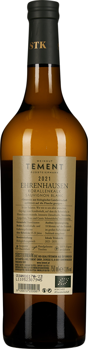 Tement Sauvignon Blanc Ehrenhausen Korallenkalk 2021