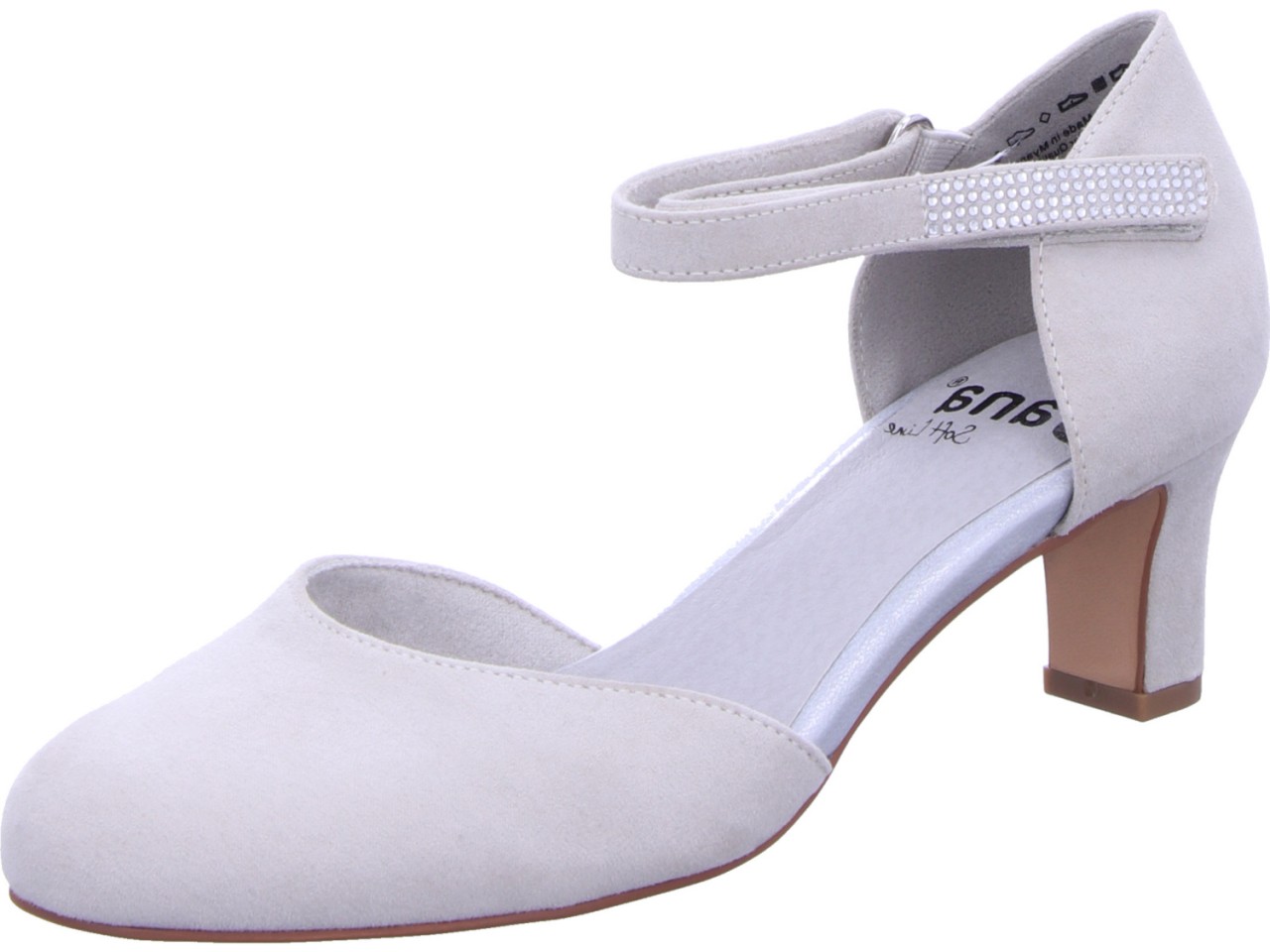 JANA Modische Pumps grau