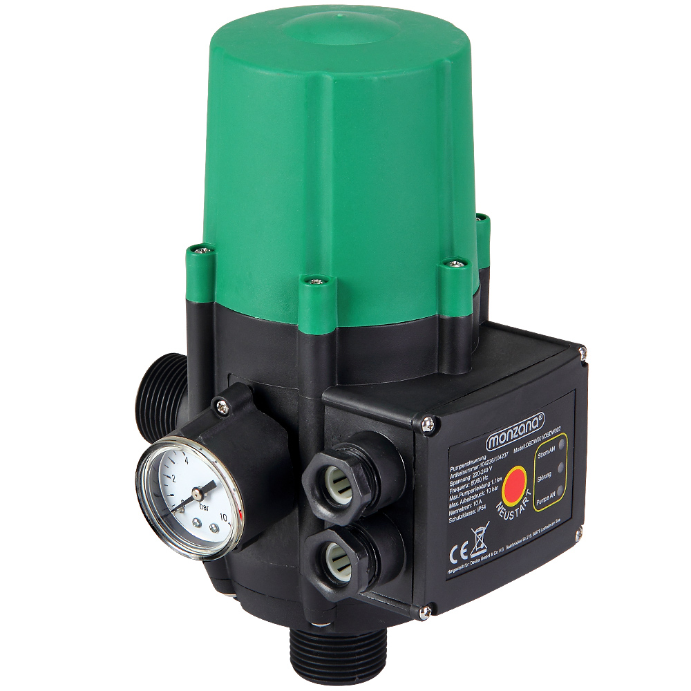 Casaria monzana® Pumpensteuerung ohne Kabel 10bar