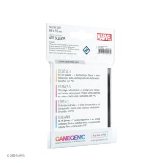 Gamegenic - Marvel Champions Art Sleeves - Captain Marvel (50 + 1)