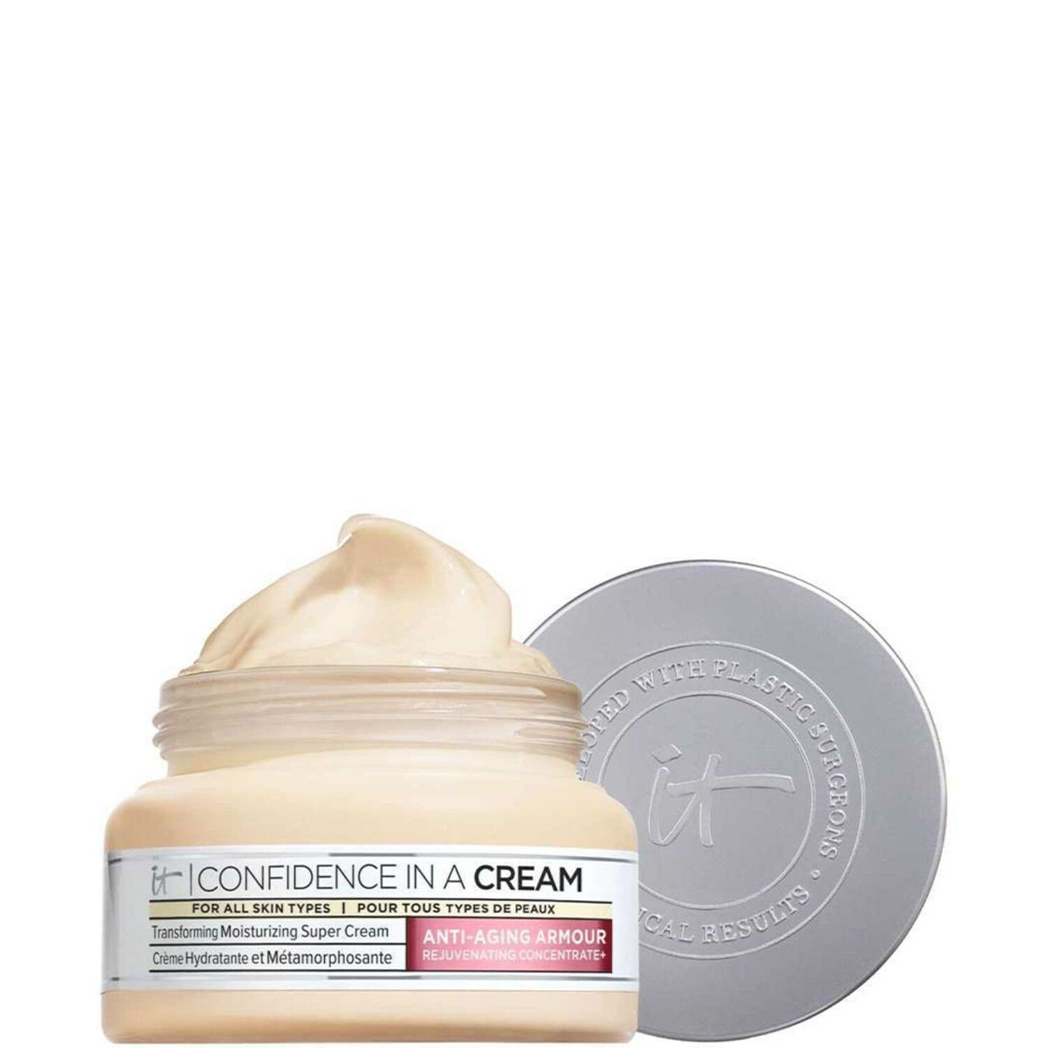 It Cosmetics Confidence in a Cream™ Supercharged Crème hydratante et métamorphosante anti-âge