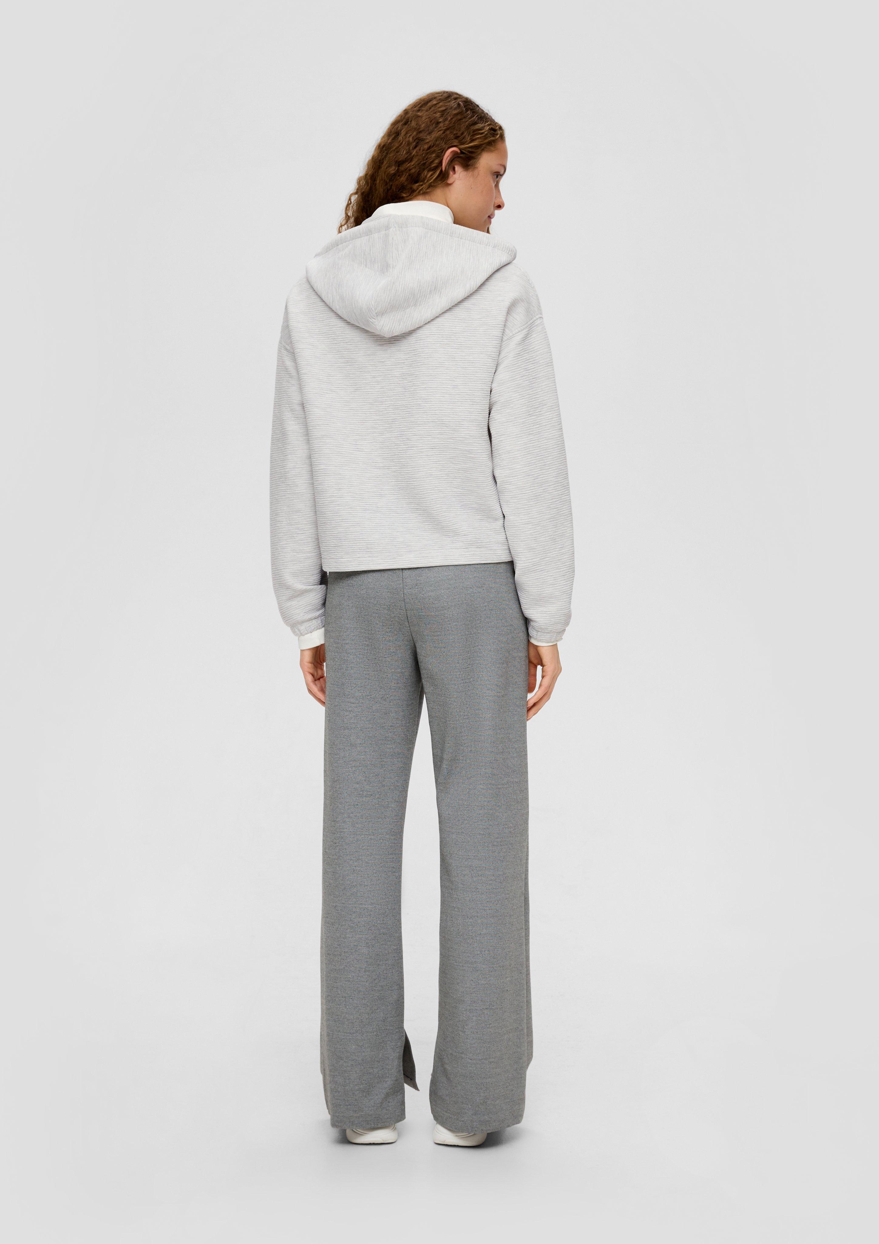 Sweatjacke mit Rippstruktur  2138478-02W0
