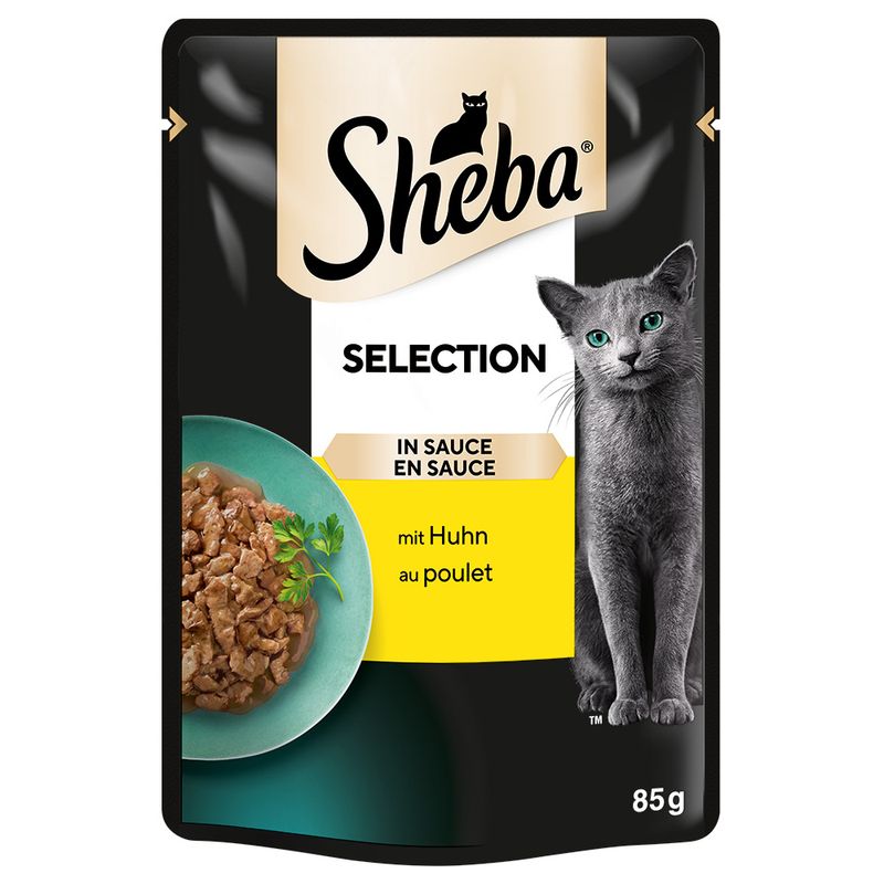 Sparpaket Sheba Varietäten Frischebeutel 56 x 85 g