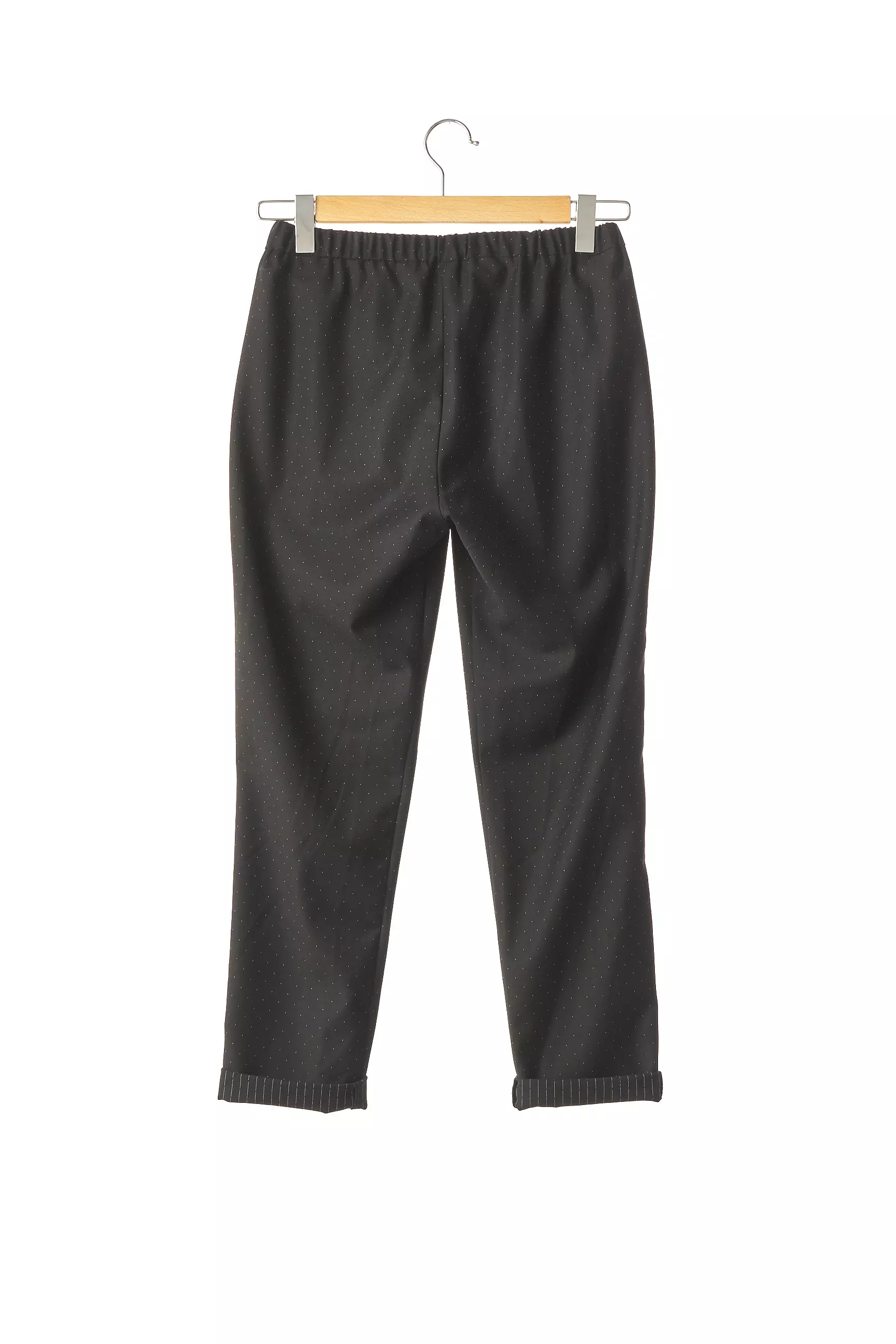 Des Petits Hauts Pantalon7 8 Femme couleur noir