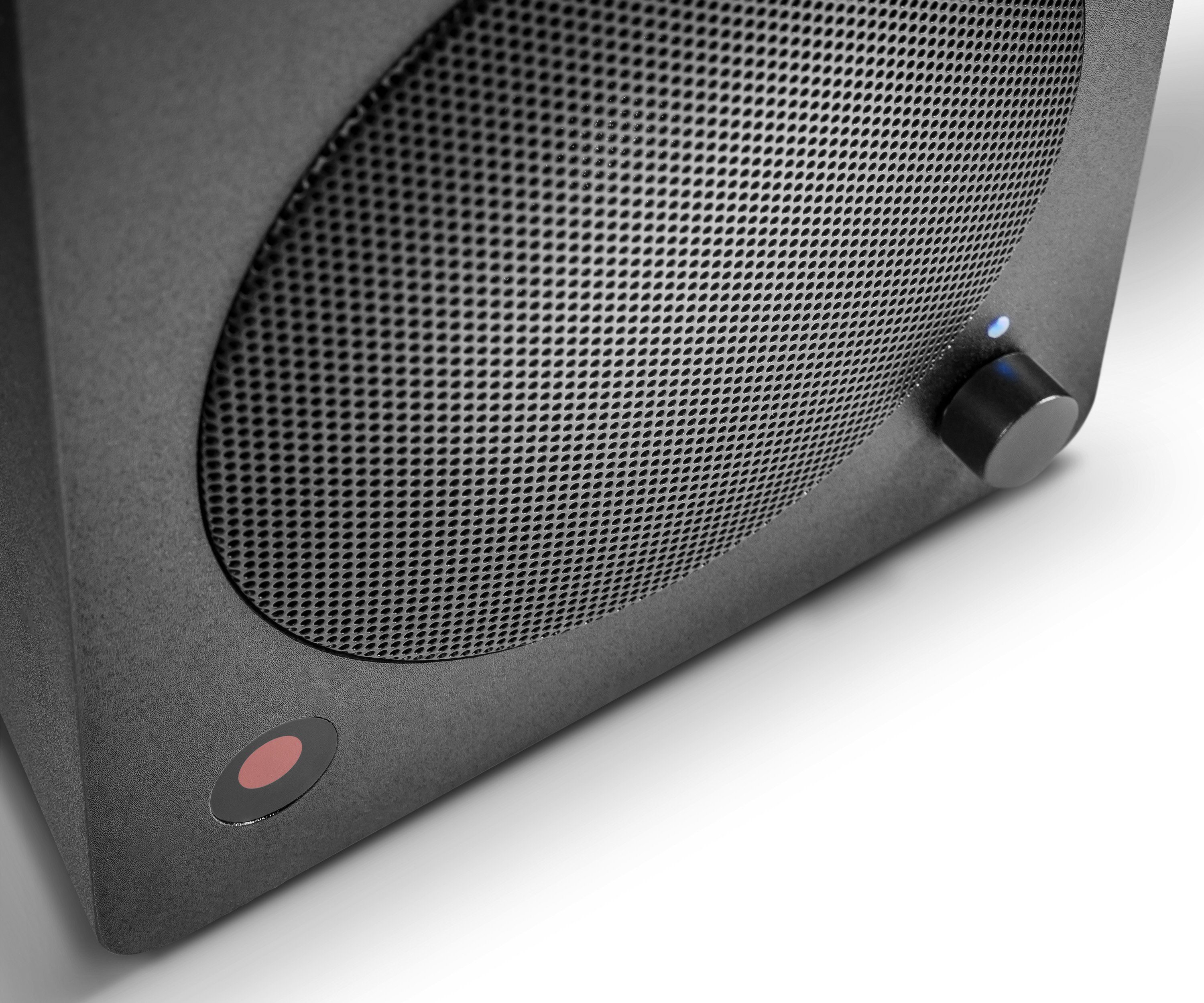 Wavemaster CUBE MINI 2.0 Regal-Lautsprecher (Bluetooth, 36 W, IR-Fernbedienung, Auto Switch, Subwoofer-Ausgang)