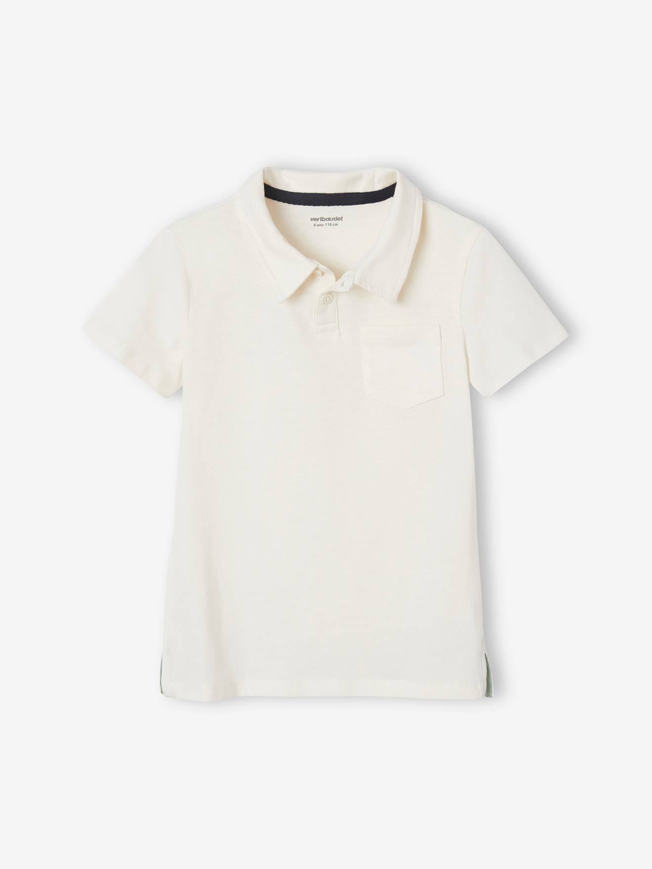 Lot de 2 polos garçon unis manches courtes lot bleu