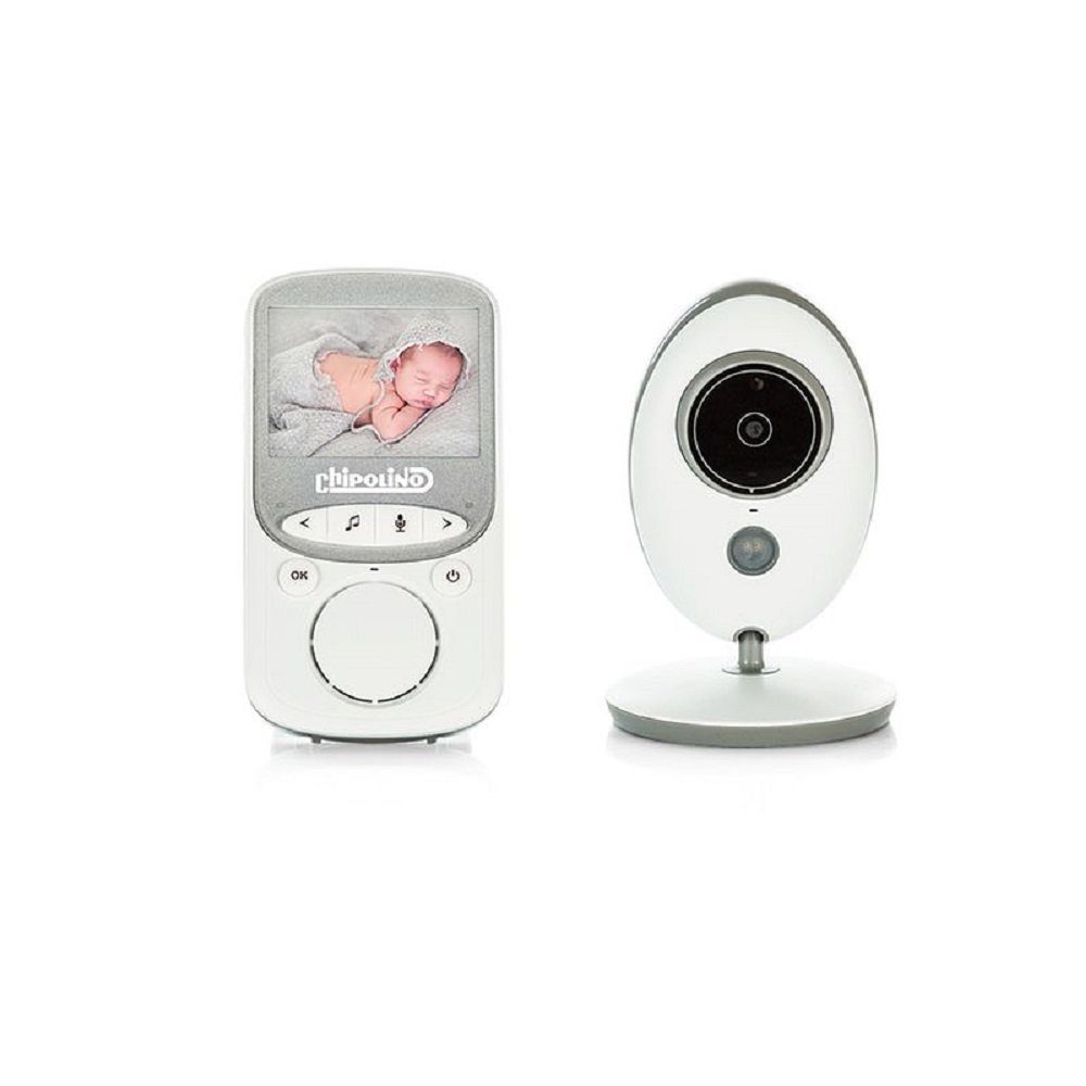 Chipolino Video-Babyphone Babyphone Vector mit Kamera, mit Kamera Farbdisplay Nachtsicht Temperaturanzeige