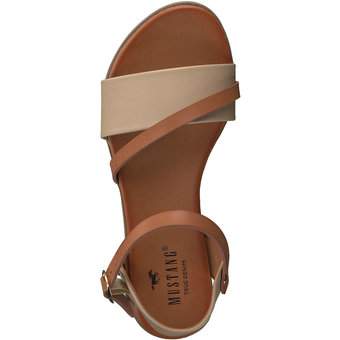 Mustang Sandale in beige