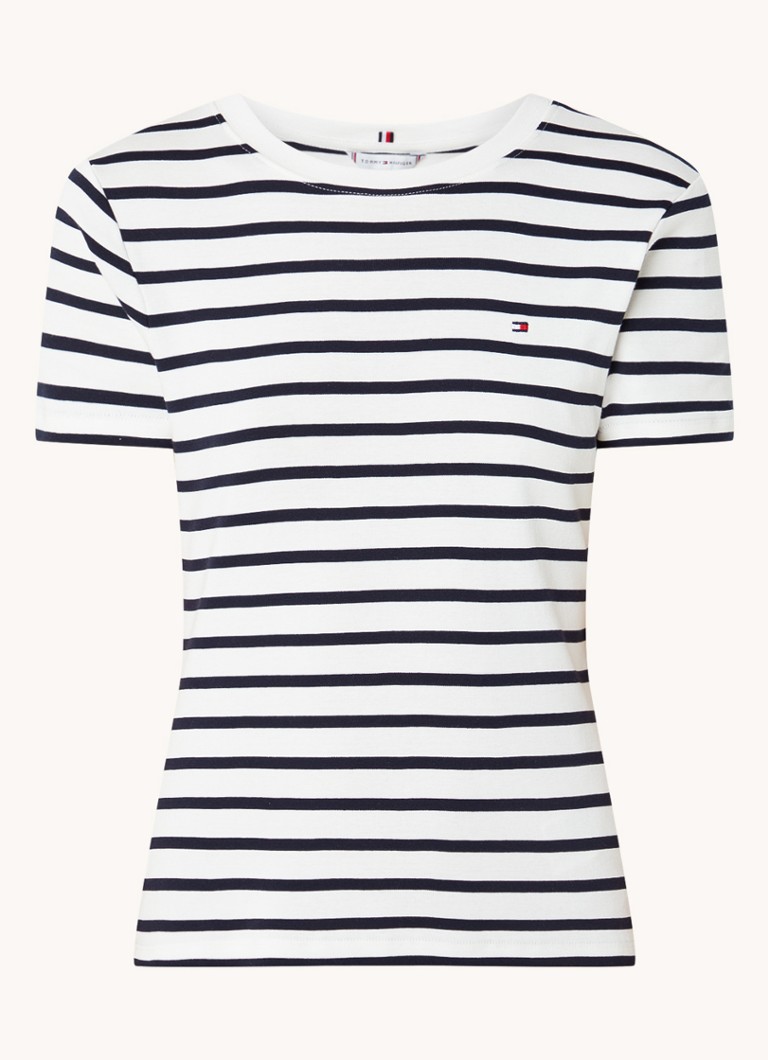 Tricou Tommy Hilfiger Cody cu logo brodat