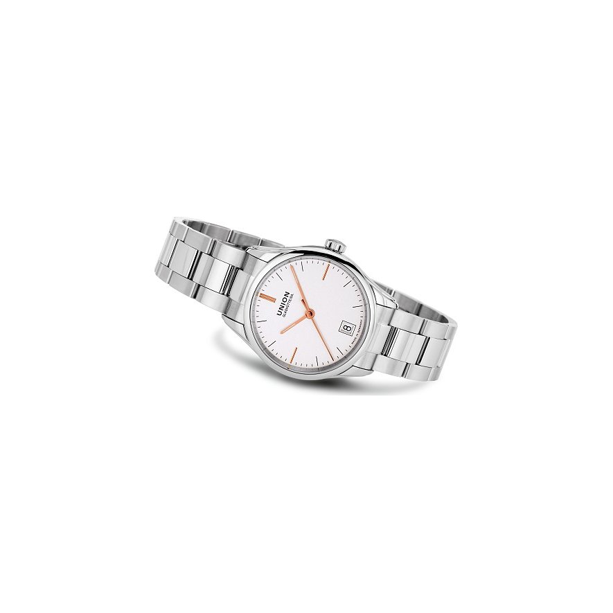 Union Glashütte Damenuhr Viro Datum 34 mm