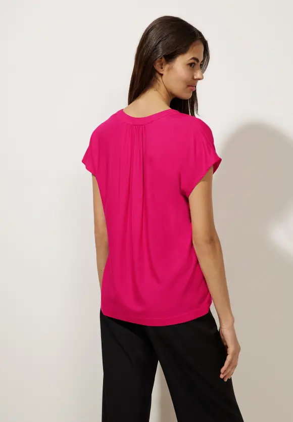Street One Blusenshirt in Unifarbe